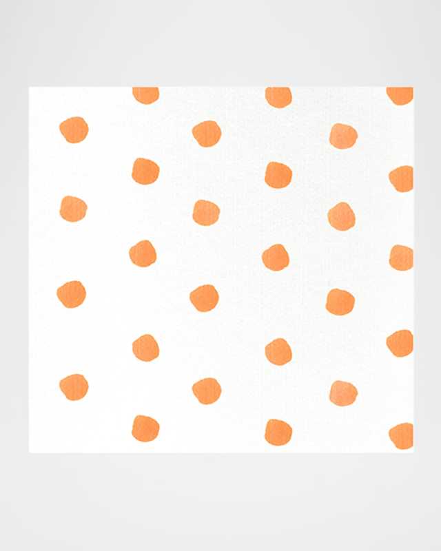 Papersoft Dot Cocktail Napkins, Set of 20